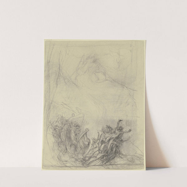 Der Streit zwischen Oberon und Titania, mit Gefolge by Victor Müller