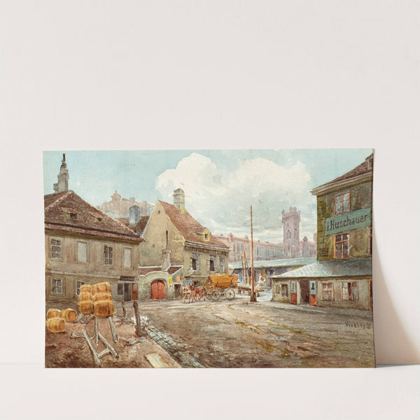 Der Tandelmarkt in Wien by Ferdinand Weckbrodt