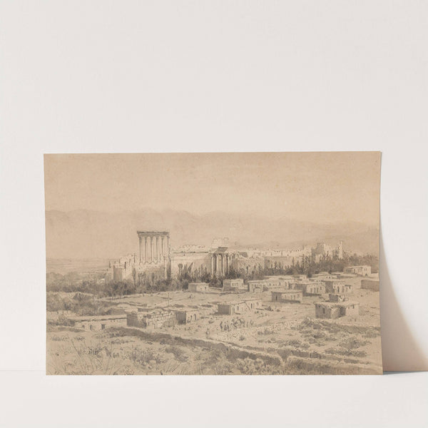 Der Tempel von Baalbek by Anton Perko