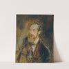 Der Tiermaler Karl Reichert (1873-1876) by Anton Romako
