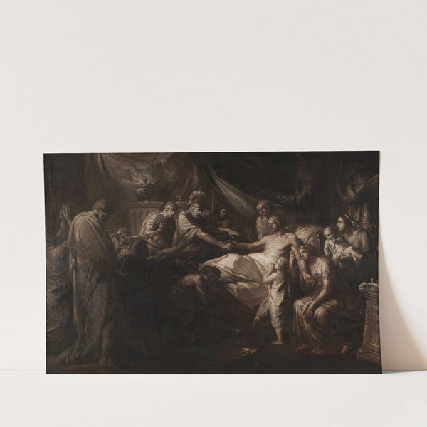 Der Tod des Germanicus (1783-1784) by Heinrich Friedrich Füger
