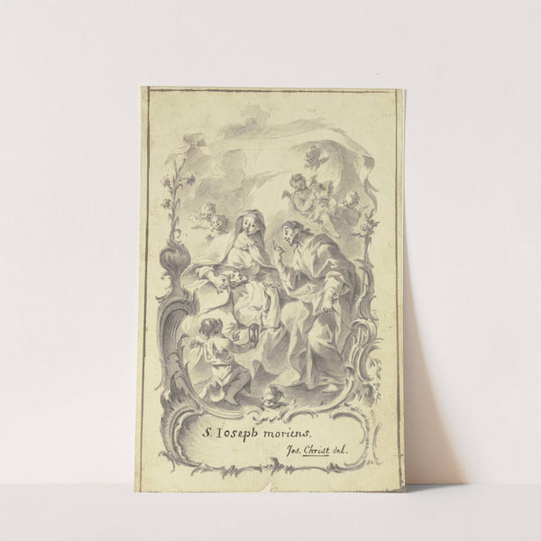Der Tod des Heiligen Joseph by Joseph Christ