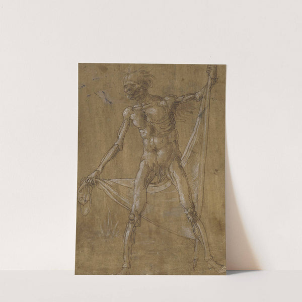 Der Tod mit gesenkter Fahne (1505) by Hans Baldung