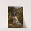 Der Triberger Wasserfall by Carl Ludwig Frommel
