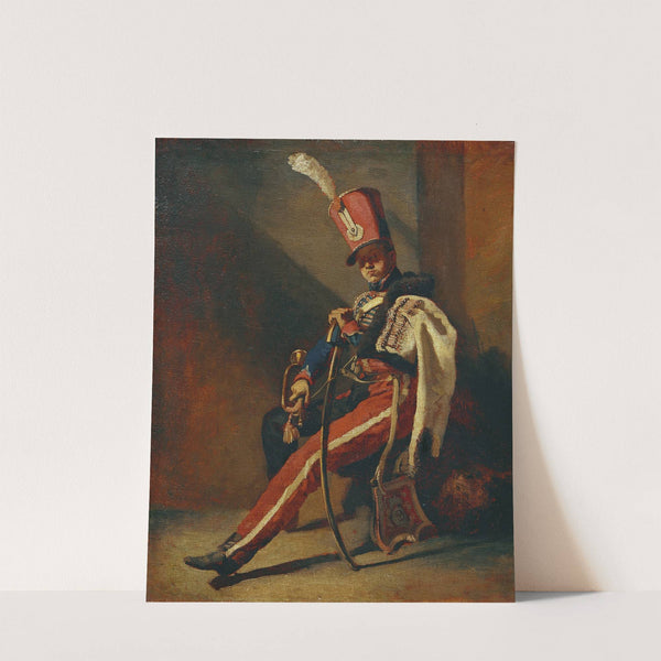 Der Trompeter der Orleans-Husaren by Théodore Géricault