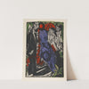 Der Verkauf des Schattens (1915) by Ernst Ludwig Kirchner