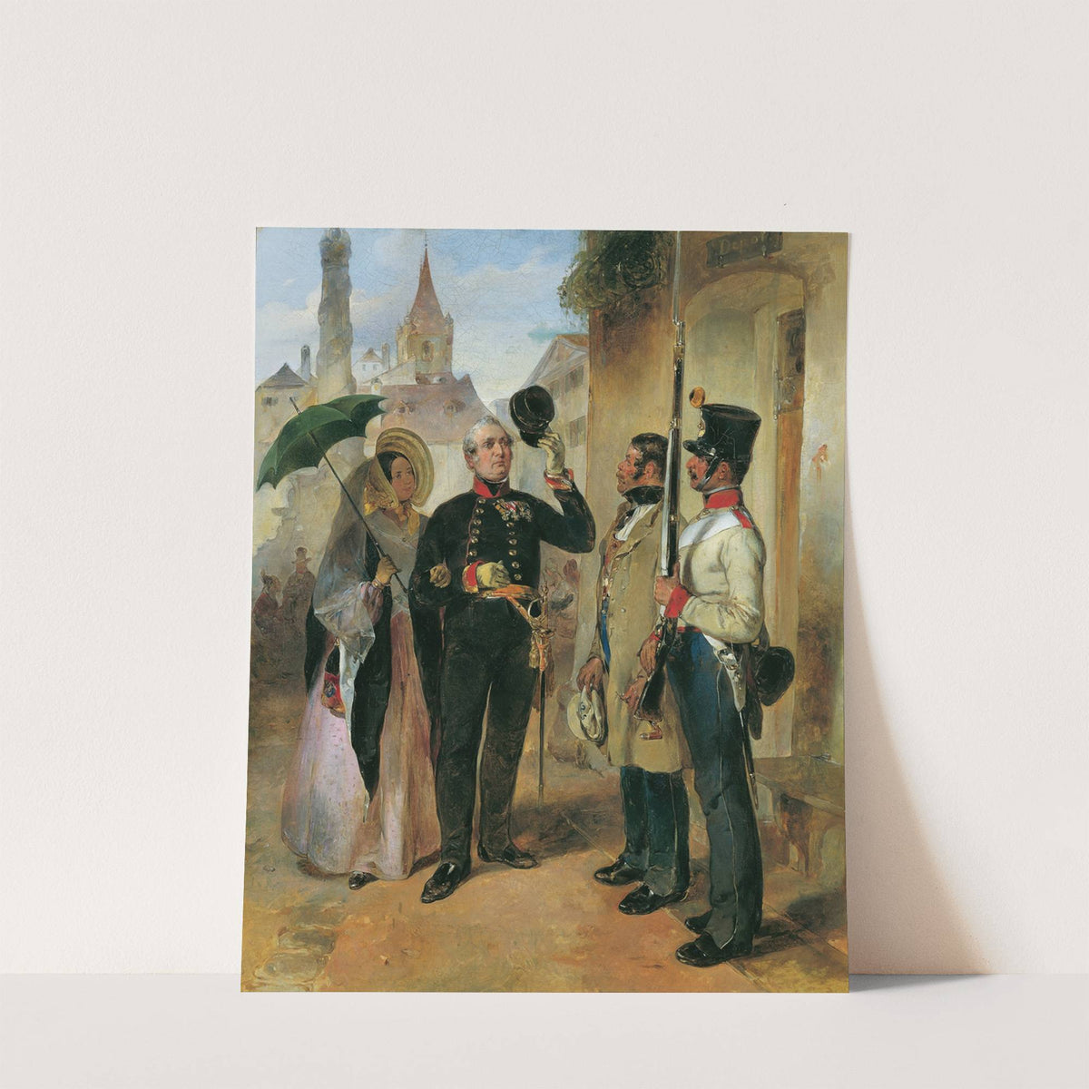 Der Wachposten by Carl Schindler