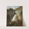 Der Wasserfall beim Toten Weib zwischen Mürzsteg und Frein by Joseph Brunner