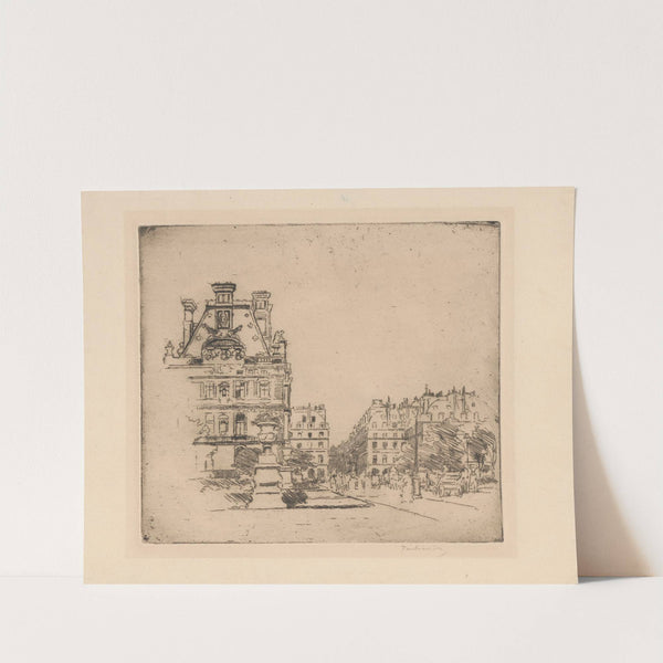 Des Tuileries Street, Paris (1906) by Józef Pankiewicz