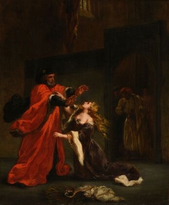 Desdémone maudite par son père (1852)