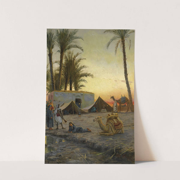 Desert Encampment by Peder Mørk Mønsted