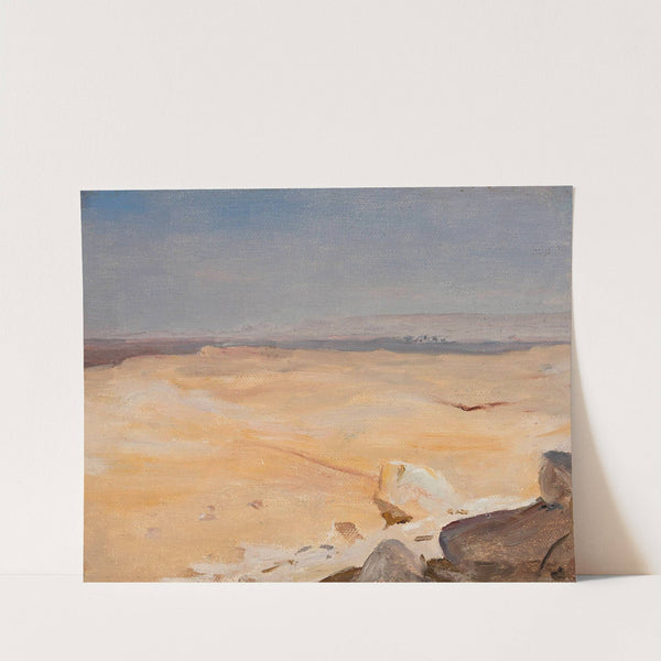 Desert motif. From the journey to Egypt (1903) by Jan Ciągliński