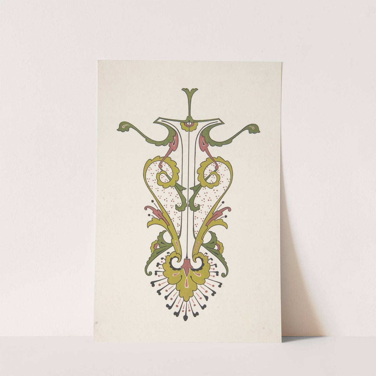 Design drawing by Christopher Dresser