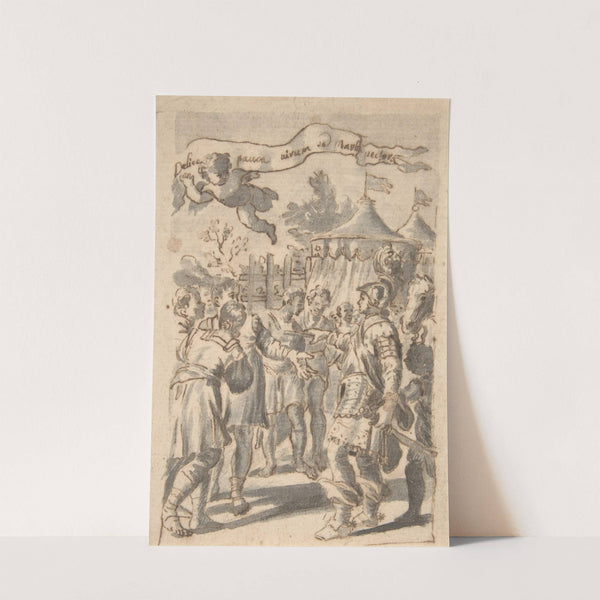 Design for a Book Illustration by William Faithorne the Elder