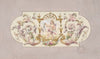 Design for a ceiling with a putto set in a border