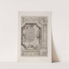 Design for a ceiling with cherubs holding flowers. by André-Charles Boulle