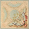 Design for a ceiling with garland bearing putti (19th Century)