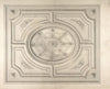 Design for a ceiling with trophies and a trompe l’oeil coffers