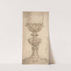 Design for a Chalice with Acanthus and Shell Decoration by Giovanni Battista Foggini