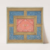 Design for a coffered ceiling with painted panels (1840–97) by Jules-Edmond-Charles Lachaise