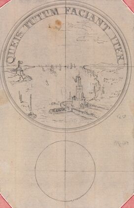 Design for a Coin; Queis Tutum Faciant Iter