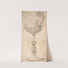 Design for a Cup or Reliquary Composed of a Shell and S-Volute by Giovanni Battista Foggini