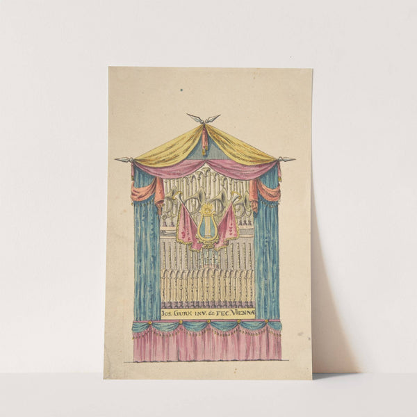 Design for a Fanciful Organ (late 18th–early 19th century) by Joseph Ignaz Gurk