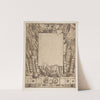Design for a frame for the portrait of Armand Guéraud (1862) by Charles Meryon