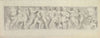 Design for a Frieze, after a Roman Sarcophagus; The First Visit of Bacchus to Ariadne (18th century)
