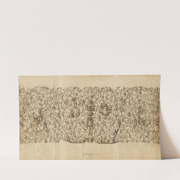 Design for a Frieze of Grapevines (1537) by Virgil Solis