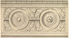 Design for a Frieze, Ornamented with Lion’s Head Paterae (late 18th–early 19th century)