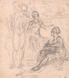 Design for a Frontispiece; Group of Allegorical Figures