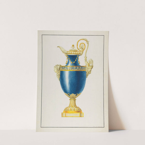 Design for a Gilt Bronze Ewer by George Heinrich von Kirn