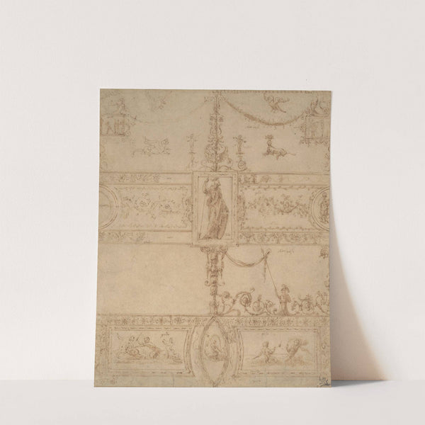 Design for a Grotesque Decoration by Luzio Luzzi