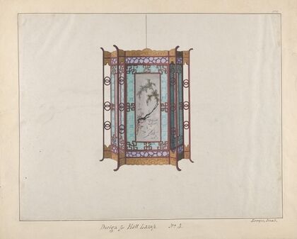 Design for a Hall Lamp