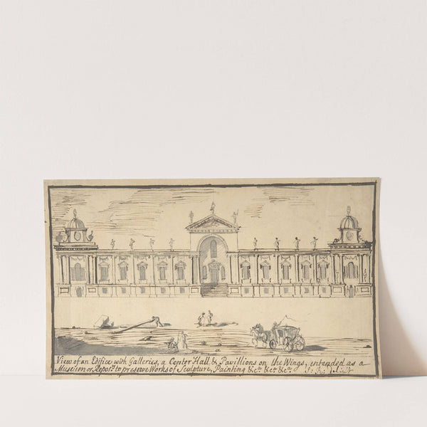 Design for a Museum or Repository (1758) by Stephen Riou