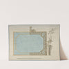 Design for a Oblong Mirror with Sconces by John Yenn
