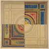 Design for a paneled ceiling with alternative decorations