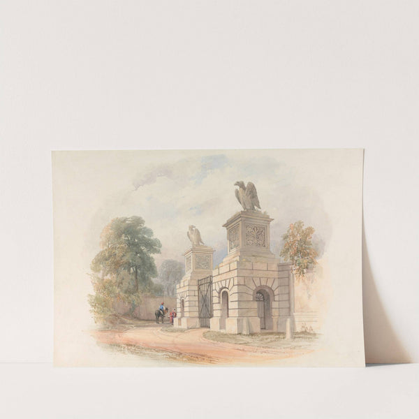 Design for a Park Gateway. by Edward Blore