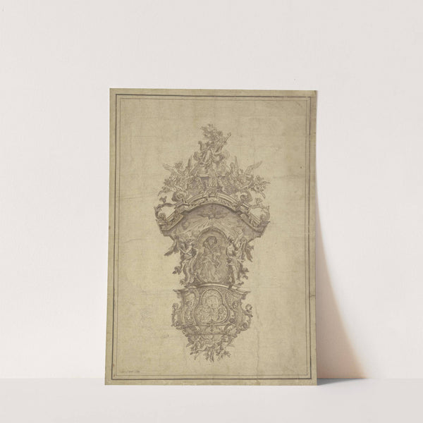 Design for a pulpit by Josef Herscher