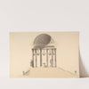 Design for a Section of a Domed Corinthian Temple by Pierre Mathieu