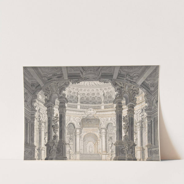 Design for a Stage Set (1688–1742) by Pietro Righini