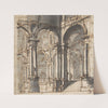 Design for a Stage Set (1698–1765) by Giovanni Battista Natali III