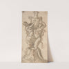 Design for a Statue consisting of a Satyr and Satyress Lifting a Vase by Giovanni Battista Foggini