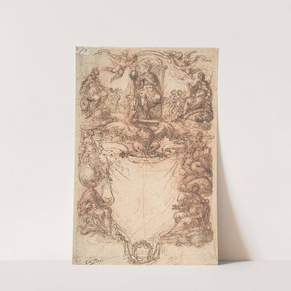 Design for a Title Page by Giovanni Maria Luffoli