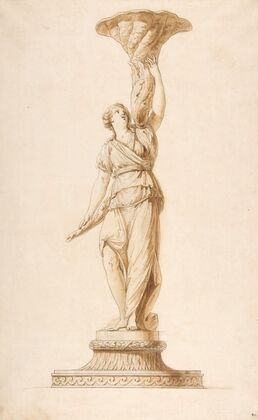 Design for a Torchère — size preview