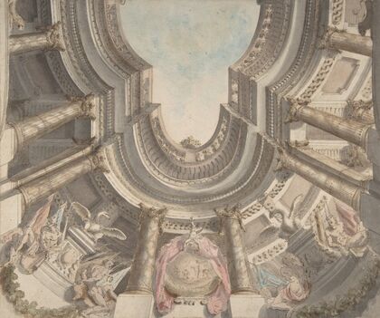 Design for a Trompe L’Oeil Ceiling