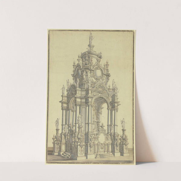 Design for an altar by Alessandro Bibbiena