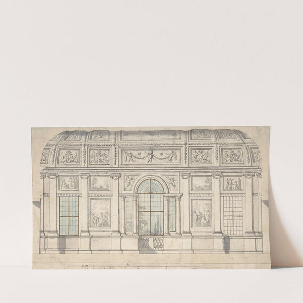 Design for an Architectural Interior by Pierre Nicolas Ransonnette