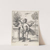 Design for an Emblem with a Child Picking Flowers (1633–75) by Georg Strauch